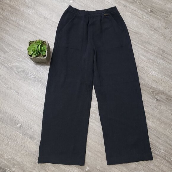 St John Sport Marie Gray Santana Knit Crop Pant - Picture 1 of 7